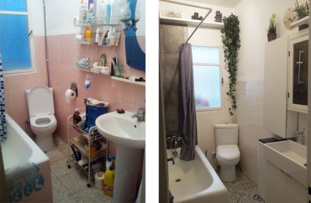 Mi cuarto de baño me parecía anticuado y horroroso… y lo peor de todo